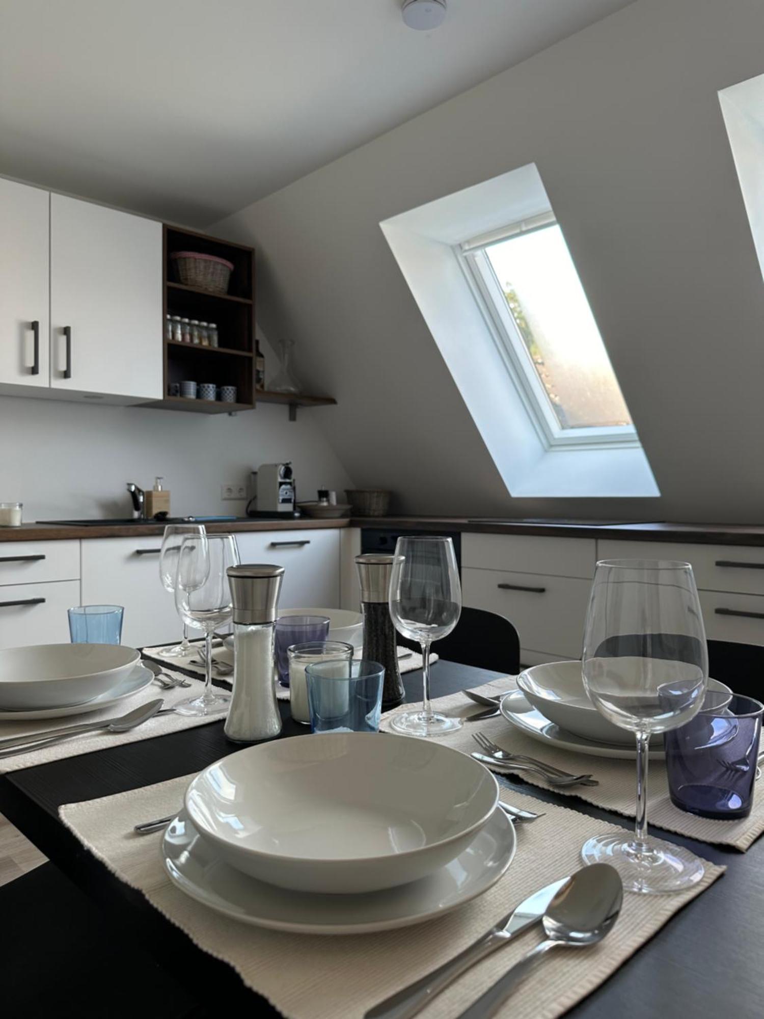 Exklusive Maisonette-Wohnung Am Rande Von Freiburg Merzhausen Exterior foto